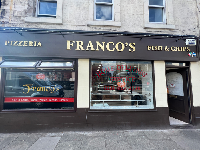  Franco’s Takeaway Dalkeith 
